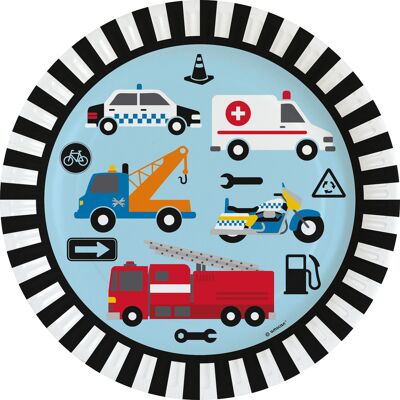 OEM Piatti Di Carta "on The Road" Da 23 Cm, 8 Pezzi. OEM Piatti Di Carta "on The Road" Da 23 Cm, 8 Pezzi.