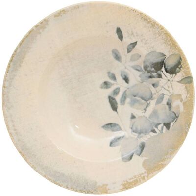 ATMOSPHERA Piatto Per Pasta Silvia D28cm Grigio - Créateur D'Intérieur ATMOSPHERA Piatto Per Pasta Silvia D28cm Grigio - Créateur D'Intérieur