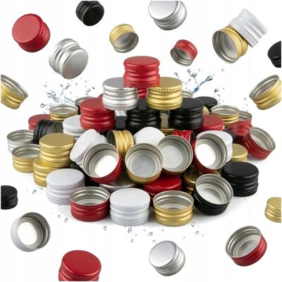 OEM 50x Mini Tappi 18x12 Fi18 Per Bottiglie Di Alluminio Per Liquori Bottiglie Piccole OEM 50x Mini Tappi 18x12 Fi18 Per Bottiglie Di Alluminio Per Liquori Bottiglie Piccole