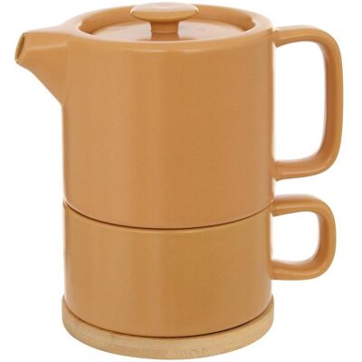 ATMOSPHERA Teiera Nature Terra Ocra 700ml - Créateur D'Intérieur ATMOSPHERA Teiera Nature Terra Ocra 700ml - Créateur D'Intérieur