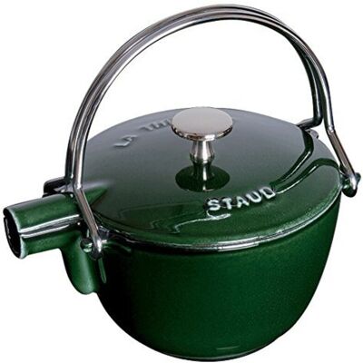 Staub - Teiera, Ghisa, Verde, 16 Cm Staub - Teiera, Ghisa, Verde, 16 Cm