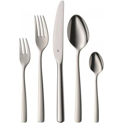 WMF Set Di Posate Boston Da 60 Pezzi In Acciaio Inox, Lavabile In Lavastoviglie, Elegante E Resistente, Completo Di Coltelli, Forchette E Cucchiai WMF Set Di Posate Boston Da 60 Pezzi In Acciaio Inox, Lavabile In Lavastoviglie, Elegante E Resistente, Completo Di Coltelli, Forchette E Cucchiai