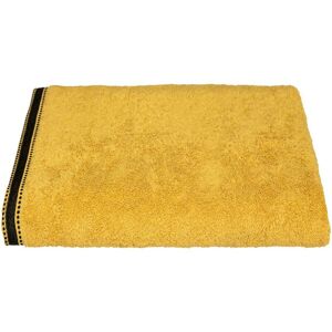 ATMOSPHERA Asciugamano joia in cotone giallo senape 100x150cm  créateur d'intérieur - Ocra