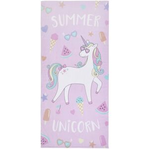 Catherine Lansfield - Summer Unicorn Beach Towel - Multicolore Catherine Lansfield - Summer Unicorn Beach Towel - Multicolore
