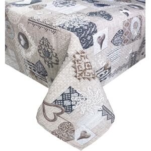 TEX FAMILY - Tovaglia antimacchia Torino - Beige - Tablecloth TEX FAMILY - Tovaglia antimacchia Torino - Beige - Tablecloth