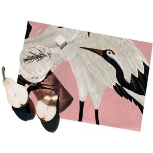 AHD AMAZING HOME DESIGN Set 2 Tovagliette Americane Tavolo Plastificate 42x30cm Aironi Rosa AHD AMAZING HOME DESIGN Set 2 Tovagliette Americane Tavolo Plastificate 42x30cm Aironi Rosa