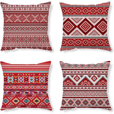 TREETALK Fodere Per Cuscini, Fodere Per Cuscini, Cuscini Etnici, Fodere Per Cuscini Rossi, Fodere Per Cuscini Astratti, Fodere Per Cuscini In Lino, Cuscini Geometrici, Fodere Per Cuscini 45x45 Cm, Set Di 4 Per TREETALK Fodere Per Cuscini, Fodere Per Cuscini, Cuscini Etnici, Fodere Per Cuscini Rossi, Fodere Per Cuscini Astratti, Fodere Per Cuscini In Lino, Cuscini Geometrici, Fodere Per Cuscini 45x45 Cm, Set Di 4 Per