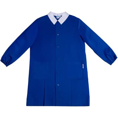 SIGGI Grembiule Scuola Bimbo Con Bottoni Centrali - Neutro Blue Royal 9a SIGGI Grembiule Scuola Bimbo Con Bottoni Centrali - Neutro Blue Royal 9a