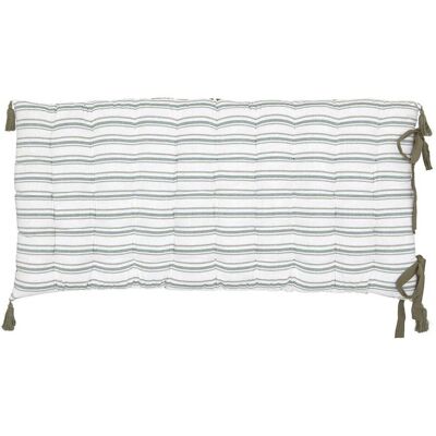 ATMOSPHERA Cuscino Da Pavimento Groove 120x60cm A Righe Verdi - Créateur D'Intérieur ATMOSPHERA Cuscino Da Pavimento Groove 120x60cm A Righe Verdi - Créateur D'Intérieur
