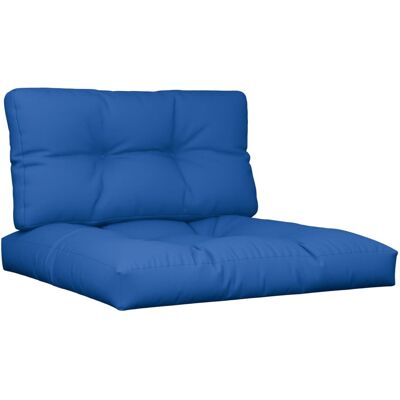 MAISON EXCLUSIVE - Cuscini Per Pallet 2 Pz Blu Reale In Tessuto MAISON EXCLUSIVE - Cuscini Per Pallet 2 Pz Blu Reale In Tessuto