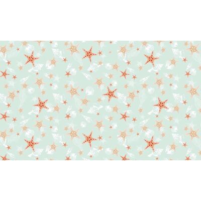 BRANDANI Tovaglia Cotone Oceano Stelle Marine Cm 140x180 BRANDANI Tovaglia Cotone Oceano Stelle Marine Cm 140x180