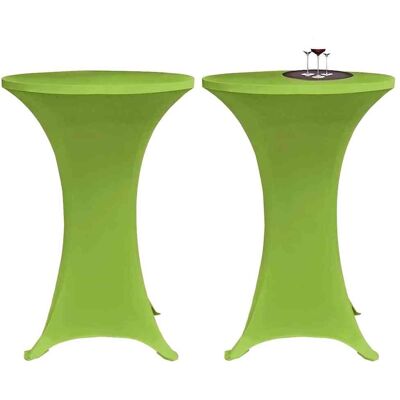 MAISON EXCLUSIVE - Copritavoli Elastici 4 Pz 70 Cm Verde MAISON EXCLUSIVE - Copritavoli Elastici 4 Pz 70 Cm Verde