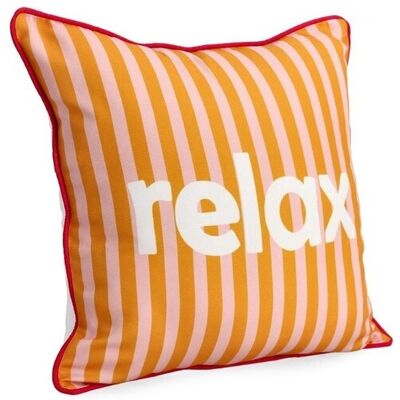 IPERBRIKO Bizzotto Cuscino Karera Relax Beige/arancione Cm 45x45 IPERBRIKO Bizzotto Cuscino Karera Relax Beige/arancione Cm 45x45