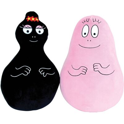 JEMINI Set Di 2 Peluche-cuscini - Barbapapa - - Barbapapa E Barbamama - 40 Cm JEMINI Set Di 2 Peluche-cuscini - Barbapapa - - Barbapapa E Barbamama - 40 Cm