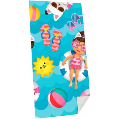 OEM Asciugamano Da Spiaggia/piscina Gabi Cat House In Cotone, 70x140 Cm, 100% Cotone OEM Asciugamano Da Spiaggia/piscina Gabi Cat House In Cotone, 70x140 Cm, 100% Cotone