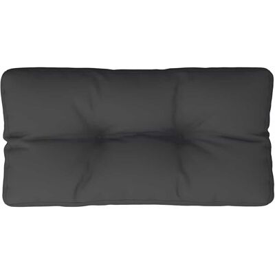 MAISON EXCLUSIVE - Cuscino Per Pallet Nero 80x40x12 Cm In Tessuto MAISON EXCLUSIVE - Cuscino Per Pallet Nero 80x40x12 Cm In Tessuto