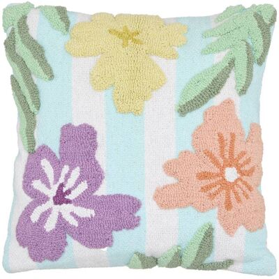 ATMOSPHERA Cuscino Fiori Di Campo 45x45cm Verde - Créateur D'Intérieur ATMOSPHERA Cuscino Fiori Di Campo 45x45cm Verde - Créateur D'Intérieur