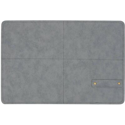 ATMOSPHERA Tovaglietta Rettangolare Glenn 30x45 Cm Grigia - Créateur D'Intérieur ATMOSPHERA Tovaglietta Rettangolare Glenn 30x45 Cm Grigia - Créateur D'Intérieur