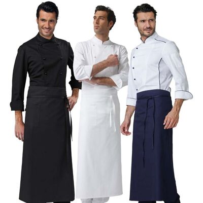 SIGGI Grembiule Cuoco Trento In Cotone - - Nero SIGGI Grembiule Cuoco Trento In Cotone - - Nero