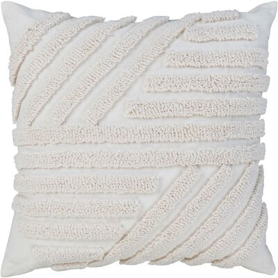 KENDRA HOME Cuscino Albany Bianco 45x45 Cm KENDRA HOME Cuscino Albany Bianco 45x45 Cm