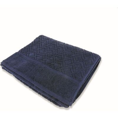 GALILEO Diamond Asciugamano In Cotone 81 X 139 Cm Colore Blu GALILEO Diamond Asciugamano In Cotone 81 X 139 Cm Colore Blu