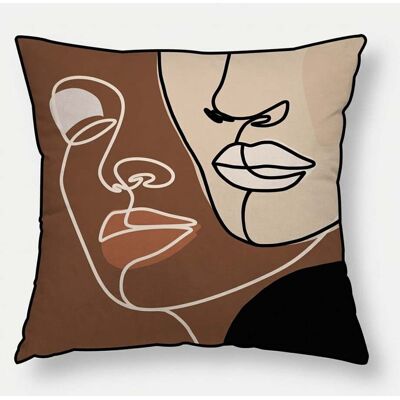 AHD AMAZING HOME DESIGN Cuscino Arredo In Velluto Con Stampa Digitale New Abstract - Multicolore AHD AMAZING HOME DESIGN Cuscino Arredo In Velluto Con Stampa Digitale New Abstract - Multicolore