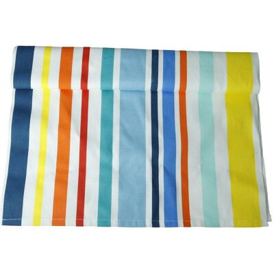 BRANDANI Runner In Cotone Multicolor Tahiti Cm 45x140 BRANDANI Runner In Cotone Multicolor Tahiti Cm 45x140