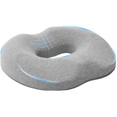VIDAXL Cuscino Per La Seduta Grigio Chiaro 42 X 36,5 X 8 Cm VIDAXL Cuscino Per La Seduta Grigio Chiaro 42 X 36,5 X 8 Cm