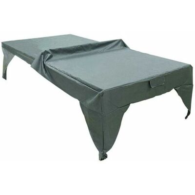 DPZO Telo Di Copertura Antipolvere Grigio Per Tavolo Da Ping-pong Da Esterno, Pratico, Impermeabile, Facile Da Pulire - Resistente All'usura, Per Proteggere Mobili Da Interni Ed Esterni DPZO Telo Di Copertura Antipolvere Grigio Per Tavolo Da Ping-pong Da Esterno, Pratico, Impermeabile, Facile Da Pulire - Resistente All'usura, Per Proteggere Mobili Da Interni Ed Esterni
