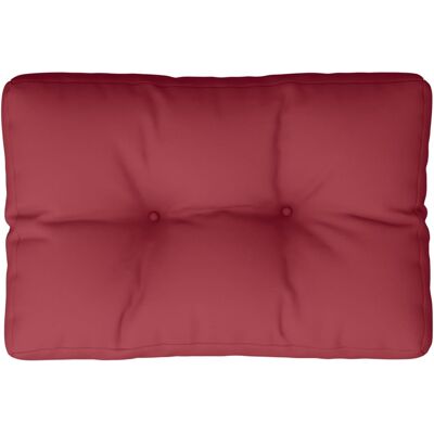 MAISON EXCLUSIVE - Cuscino Per Pallet Rosso Vino 50x40x12 Cm In Tessuto MAISON EXCLUSIVE - Cuscino Per Pallet Rosso Vino 50x40x12 Cm In Tessuto