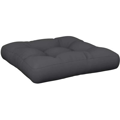 MAISON EXCLUSIVE - Cuscino Per Pallet Nero 50x50x12 Cm In Tessuto MAISON EXCLUSIVE - Cuscino Per Pallet Nero 50x50x12 Cm In Tessuto