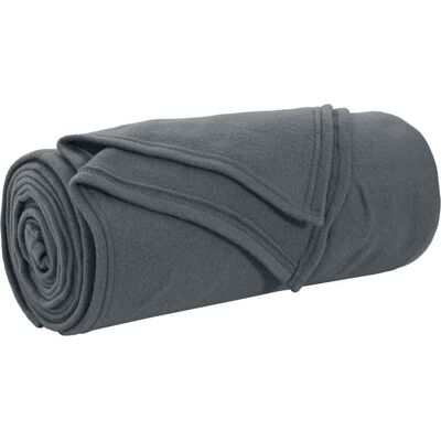 VIDAXL Coperte Da Pile 24 Pcs Grigio Scuro 170 X 130 Cm Panno VIDAXL Coperte Da Pile 24 Pcs Grigio Scuro 170 X 130 Cm Panno