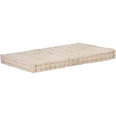 Cuscino Pallet vidaXL - 120x80x10 cm Beige - Pallet Cushion Cuscino Pallet vidaXL - 120x80x10 cm Beige - Pallet Cushion