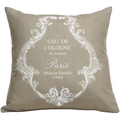 YEPPON Cuscino Decorativo Eiffel A04 In Cotone 50x50x16 Fantasia, Beige YEPPON Cuscino Decorativo Eiffel A04 In Cotone 50x50x16 Fantasia, Beige