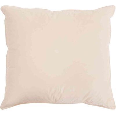 VIDAXL Cuscino Beige 50 X 50 Cm Fibra Di Kapok VIDAXL Cuscino Beige 50 X 50 Cm Fibra Di Kapok