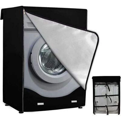TEHTUY Telo Protettivo Per Lavatrice A Carica Frontale - Impermeabile, Antipolvere Xl (60x64x85 Cm) Nero TEHTUY Telo Protettivo Per Lavatrice A Carica Frontale - Impermeabile, Antipolvere Xl (60x64x85 Cm) Nero