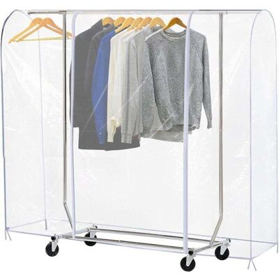 OEM Telo Di Copertura Trasparente Antipolvere Per Stendibiancheria, Con Cerniere Resistenti E Protezione Impermeabile (s: 120x50x150 Cm) OEM Telo Di Copertura Trasparente Antipolvere Per Stendibiancheria, Con Cerniere Resistenti E Protezione Impermeabile (s: 120x50x150 Cm)