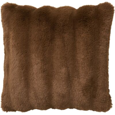 KENDRA HOME Cuscino Galena In Ecopelliccia Marrone 45x45 Cm KENDRA HOME Cuscino Galena In Ecopelliccia Marrone 45x45 Cm