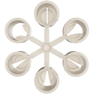 OVENTROP - Set Copertura Kvs Con Grembiule Di Controllo Integrato OVENTROP - Set Copertura Kvs Con Grembiule Di Controllo Integrato