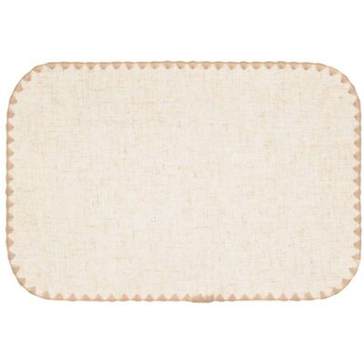 ATMOSPHERA Tovaglietta Sandrine Effetto Lino 45x30cm Beige - Créateur D'Intérieur ATMOSPHERA Tovaglietta Sandrine Effetto Lino 45x30cm Beige - Créateur D'Intérieur