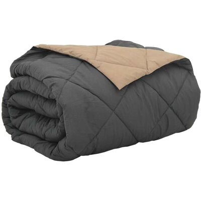 VIDAXL Duvet Estivo 200 X 200 Cm Estate 200 Gsm Antracite E Talpa VIDAXL Duvet Estivo 200 X 200 Cm Estate 200 Gsm Antracite E Talpa