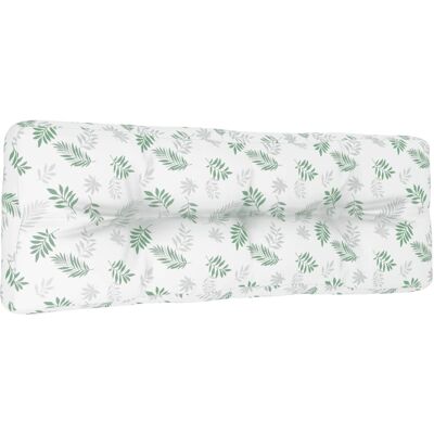 MAISON EXCLUSIVE - Cuscino Per Pallet Motivo A Foglie 120x40x12 Cm Tessuto MAISON EXCLUSIVE - Cuscino Per Pallet Motivo A Foglie 120x40x12 Cm Tessuto