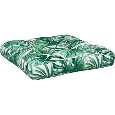 MAISON EXCLUSIVE - Cuscino Per Pallet Con Motivo A Foglie 50x50x12 Cm In Tessuto MAISON EXCLUSIVE - Cuscino Per Pallet Con Motivo A Foglie 50x50x12 Cm In Tessuto