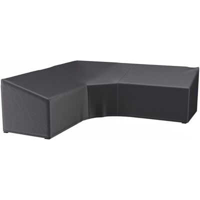 AEROCOVER Telo Di Copertura Da Giardino A Forma Di L 7957 300x300x90cm 7957 Grigio Homms AEROCOVER Telo Di Copertura Da Giardino A Forma Di L 7957 300x300x90cm 7957 Grigio Homms