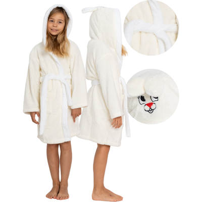 OEM Accappatoio Da Bambina Con Cappuccio A Forma Di Coniglio, Taglia 7/8 Anni, 128 €, Ideale Come Regalo. OEM Accappatoio Da Bambina Con Cappuccio A Forma Di Coniglio, Taglia 7/8 Anni, 128 €, Ideale Come Regalo.