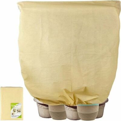 FOCTRO Telo Protettivo Invernale Per Piante, 80 G/m², Beige (200 X 240 Cm) FOCTRO Telo Protettivo Invernale Per Piante, 80 G/m², Beige (200 X 240 Cm)