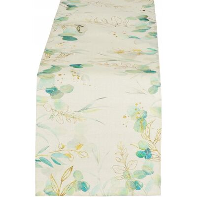 SPRINGOS Tovaglia Da Tavolo Decorativa Premium Liscia Floreale Ornamentale 180x32cm SPRINGOS Tovaglia Da Tavolo Decorativa Premium Liscia Floreale Ornamentale 180x32cm
