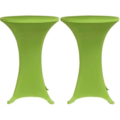 MAISON EXCLUSIVE - Copertura Elastica Per Tavolo 2 Pezzi 70 Cm Verde MAISON EXCLUSIVE - Copertura Elastica Per Tavolo 2 Pezzi 70 Cm Verde
