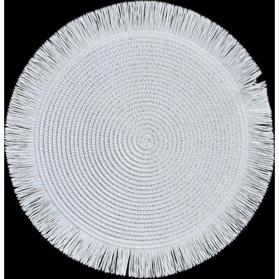 FADE Tablemat Tovaglietta Sottopiatto Izzie Ivory 38 Cm In Poliestere FADE Tablemat Tovaglietta Sottopiatto Izzie Ivory 38 Cm In Poliestere