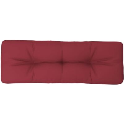 MAISON EXCLUSIVE - Cuscino Per Pallet Rosso Vino 120x40x12 Cm In Tessuto MAISON EXCLUSIVE - Cuscino Per Pallet Rosso Vino 120x40x12 Cm In Tessuto